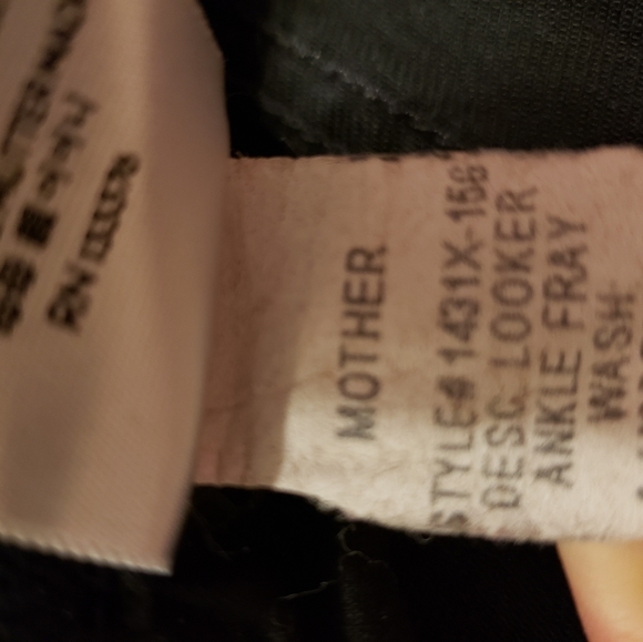 Mother Looker Ankle Fray - Picture 6 of 9